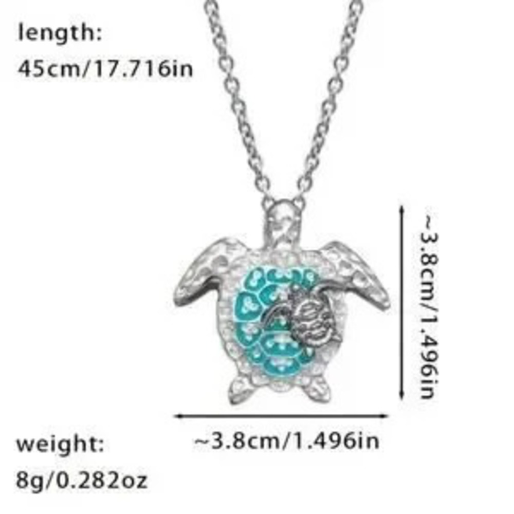 Fashion Crystal Turtle Pendant Necklace Sea life Jewelry Women Jewelry Gift NEW!